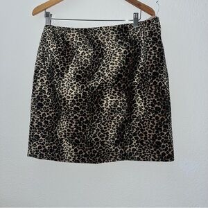 Apostrophe Black and Gold Mini Pencil Skirt